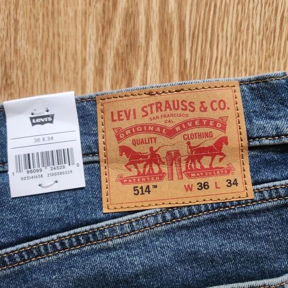 NWT Levi's 514 Straight Jeans - Picture 11 of 11